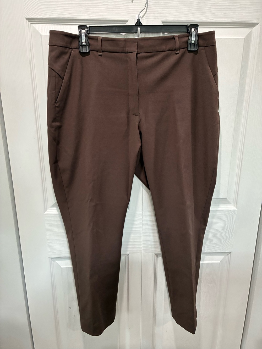 White House Black Market Brown Slim Ankle Pants